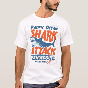 Haringhaai in de Stille oceaan overvallen T-shirt