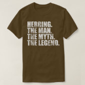 HaringHaring Familienaam Haring achternaam Herri T-shirt (Design voorkant)