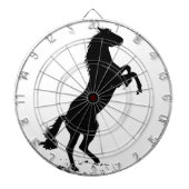 Haringpaard Silhouette Dartbord (Voorkant)