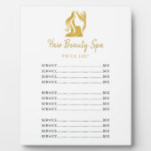 Haringsalon goudwitte olieprijs fotoplaat (Voorkant)