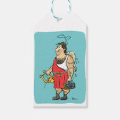 Hark de Harige Engel Gift Label Cadeaulabel (Voorkant)