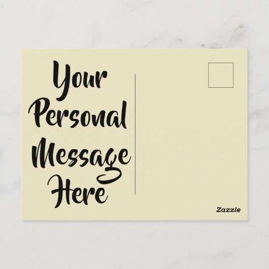 Hark, de Herald Angels Sing Briefkaart (Achterkant)