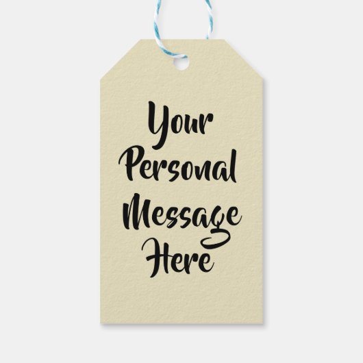 Hark, de Herald Angels Sing Cadeaulabel (Achterkant)