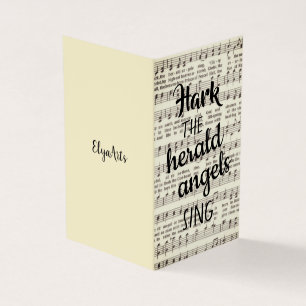 Hark, de Herald Angels Sing Kaart