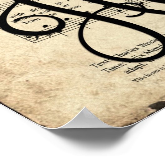 Hark de Herald Hymn Print (Hoek)