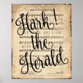 Hark de Herald Hymn Print (Voorkant)