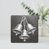 Hark, hoe de klokken: een minimalistische Kaart (Staand voorkant)