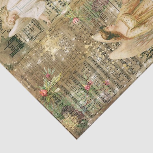 Hark the Angels Tissuepapier (Detail)