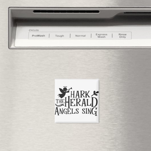Hark the Herald Angel Sing Magneet (Insitu (Vaatwasser))