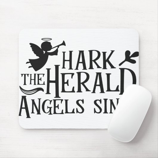 Hark the Herald Angel Sing Muismat (Met muis)
