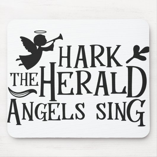 Hark the Herald Angel Sing Muismat (Voorkant)