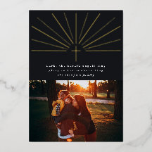 Hark The Herald Angels Folie Holiday Fotokaart