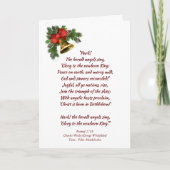 Hark the Herald Angels Sing2 Hymn-kerstKaart Feestdagen Kaart (Voorkant)