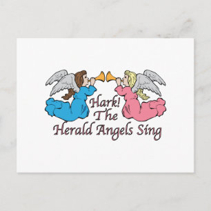 Hark. The Herald Angels Sing Briefkaart