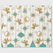 Hark. The Herald Angels Sing Cadeaupapier (Vlak)