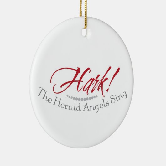 Hark the Herald Angels Sing Ornament (Rechts)