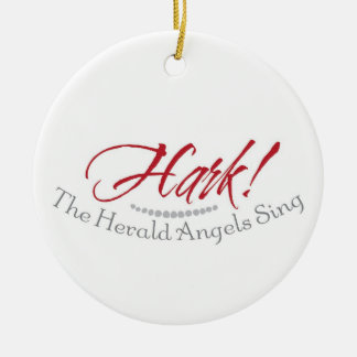 Hark the Herald Angels Sing Ornament
