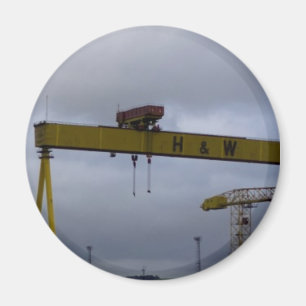 Harland en Woolfe Cranes Magneet