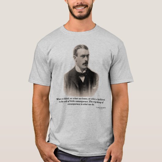 Harland & Wolff Titanic Designer Thomas Andrews T-shirt (Voorkant)