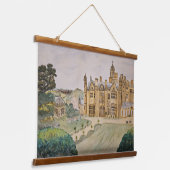 Harlaxton Manor Tapijt Hangend Wandkleed (Gebogen)