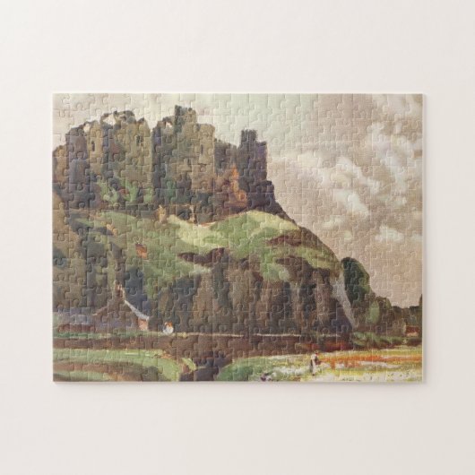 Harlech Castle I, Wales Legpuzzel (Horizontaal)
