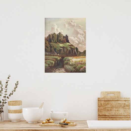 Harlech Castle I, Wales Poster (Keuken)