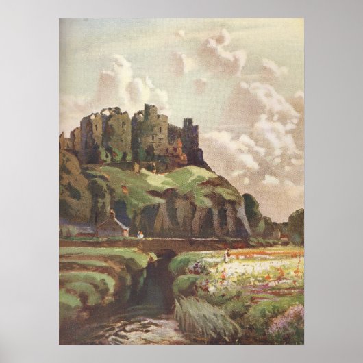 Harlech Castle I, Wales Poster (Voorkant)