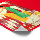 Harlekijn Art Deco Poster (Hoek)