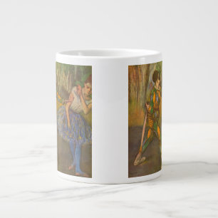 Harlekijn en Columbine van Edgar Degas Grote Koffiekop