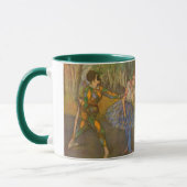 Harlekijn en Columbine van Edgar Degas Mok (Links)