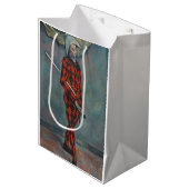 Harlekijn (Joker) (door Paul Cézanne) Medium Cadeauzakje (Voorkant Gekanteld)
