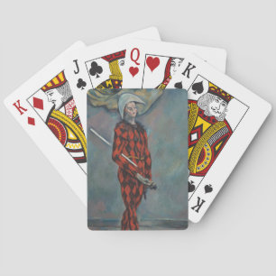 Harlekijn (Joker) (door Paul Cézanne) Pokerkaarten