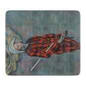 Harlekijn (Joker) (door Paul Cézanne) Snijplank (Voorkant)