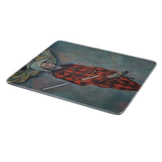Harlekijn (Joker) (door Paul Cézanne) Snijplank (Hoek)