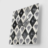 Harlekijn met Wandklok met All-Seeings Eyes (Hoek)