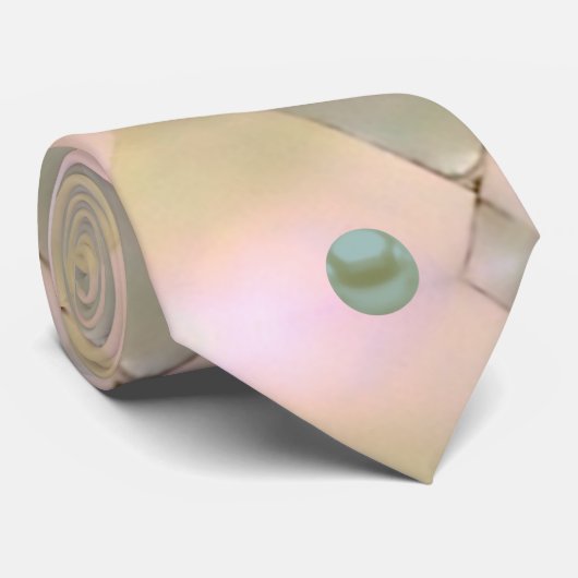 Harlekijn Moeder van de Parel Stropdas (Opgerold)