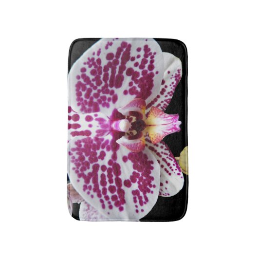 Harlekijn Phalaenopsis Orchidee Bloem Badmat (Voorkant Verticaal)