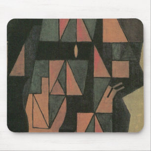 Harlekijn van Juan Gris, Vintage Cubisme Kunst Muismat