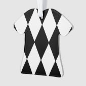 harlekijn zwart en wit ornament (voorkant)