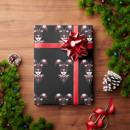 Harlekijnclown Pet veelkleurige cellen Cadeaupapier (Feestdagen Geschenken)