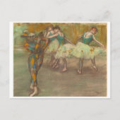 Harlekijndans, Degas impressionist Briefkaart (Voorkant)