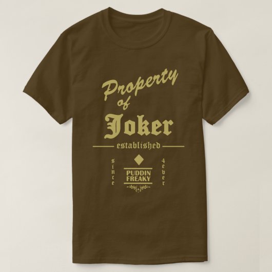 Harlekijnjas T-shirt (Design voorkant)