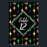 Harlekijnkralen Masker Fleur de Lis Mardi Gras Kaart<br><div class="desc">Of je nu het Mardi Gras-festival of een Mardi Gras-Vrijgezellenfeest,  Bachelorette Party,  Birthday Party of een andere gelegenheid viert,  dit elegante themaontwerp zal je allemaal in de war brengen. Composietontwerp door vakantieharten Design (gereserveerde rechten).</div>