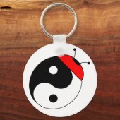 Harlekijnvink Sleutelhanger (Voorkant)