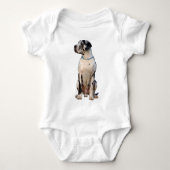 Harlekin Great Dane Romper (Voorkant)