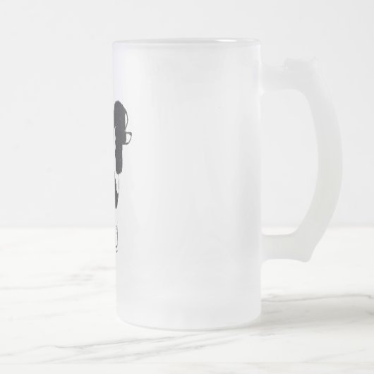 Harlekin Matglas Bierpul (Rechts)