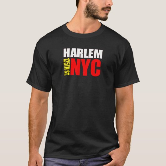Harlem 125th Street NYC Shirt (Voorkant)