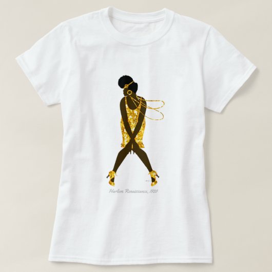 Harlem 1920s t-shirt (Design voorkant)