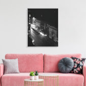 Harlem bij Nacht, 1941 Canvas Afdruk (Insitu (Woonkamer))