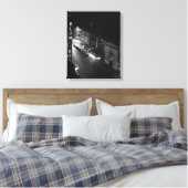 Harlem bij Nacht, 1941 Canvas Afdruk (Insitu (Slaapkamer))